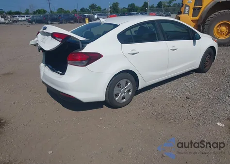 2017 Kia Forte Lx из США, поврежденный, VIN 3KPFK4A74HE058851